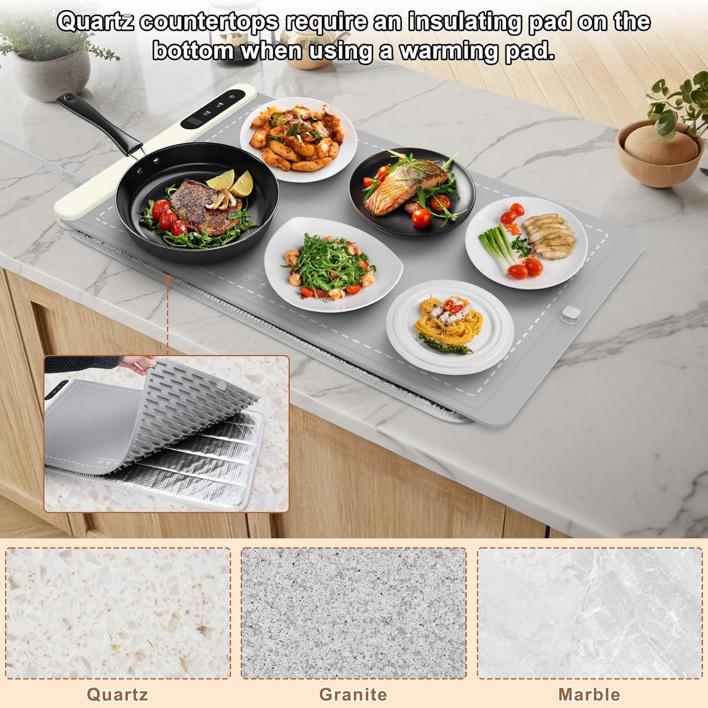 Entaged™ Food Warming Tray